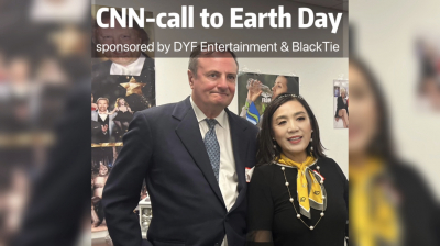 高娓娓:CNN-Call to Earth Day sponsored by DYF Entertainment &amp; BlackTie